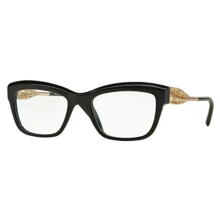 Burberry Women's BE2211F Black Plastic Square Eyeglasses