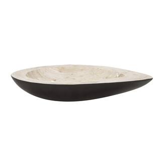 Polystyrene White Inlay Dish 20-inch x 4-inch