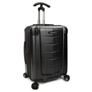 Traveler's Choice Silverwood 21-inch Polycarbonate Hardside Carry On Spinner Suitcase