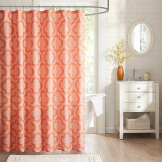Intelligent Design Elena Printed Shower Curtain