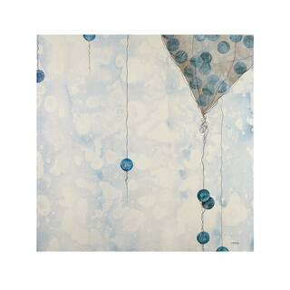 INK+IVY Fly the Sky White Gel Coat Printed Canvas