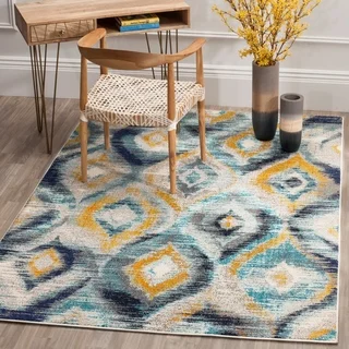 Safavieh Monaco Blue/ Multi Rug (9' x 12')