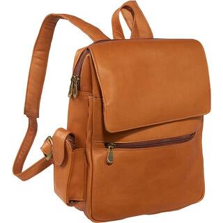LeDonne Leather Women's Backpack with Tablet/E-Reader Sleeve