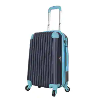 Brio Luggage 22-inch Hardside Carry On Suitcase with Spinner Wheels