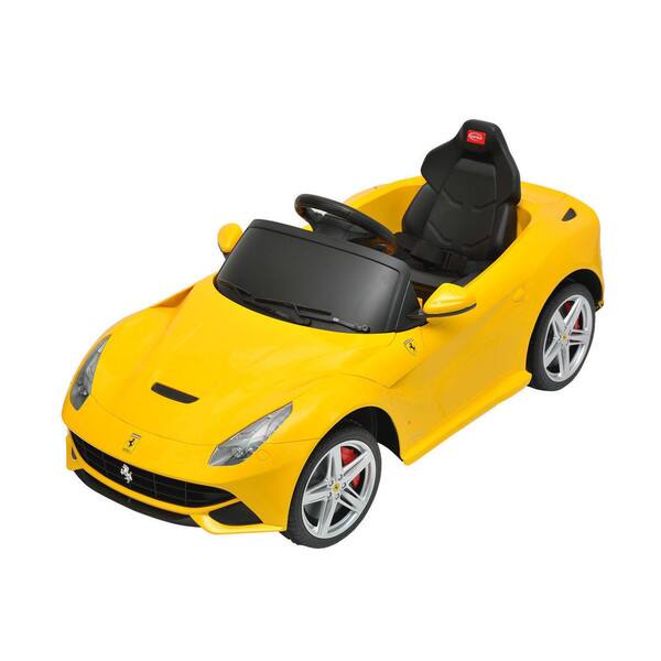 Best Ride On Cars Ferrari F12 -12V Yellow