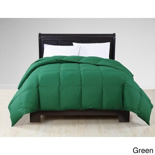 VCNY Solid Color Cotton Down Alternative Comforter