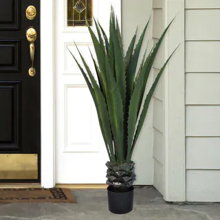Pure Garden 52-inch Giant Agave Floor Plant