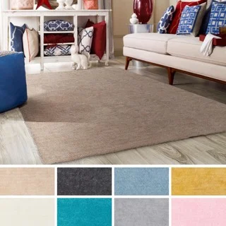 Meticulously Woven Nueve Polyester Rug (7'6 x 9'6)
