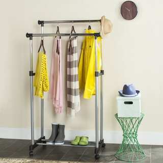 Safavieh Happimess Alfred Double Rod Clothes Rack