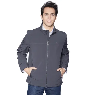 Men's Tommy Hilfiger Soft Shell Classic Stand Collar Jacket
