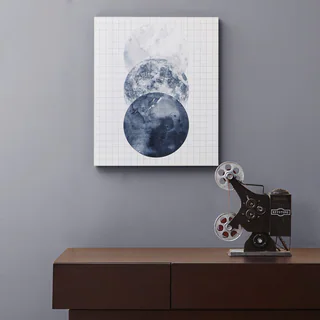 Intelligent Design Lunar Eclipse Black/ White Printed MDF Box
