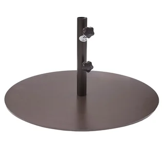 Abba Patio Round Steel 28-inch Diameter 55-pound Market Patio Umbrella Base