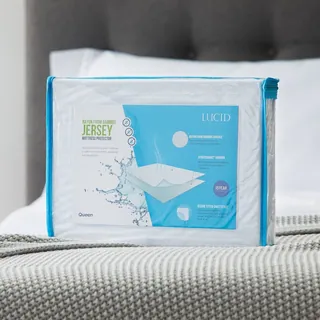 Lucid Rayon from Bamboo Jersey Waterproof Fitted Mattress Protector
