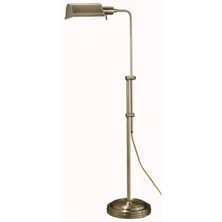 Normande Lighting JS3-729 Antique Brass Floor Lamp