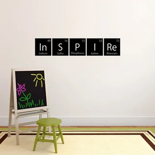 Inspire Periodic Table Wall Decal (48-inch wide x 9-inch tall)