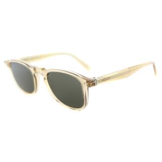 Celine CL 41400 HAM Champagne Plastic Square Brown Lens Sunglasses
