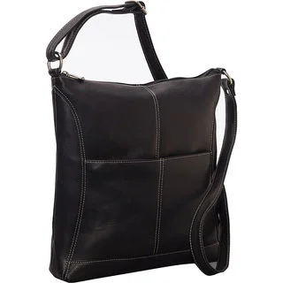 LeDonne Easy-slip Crossbody Leather Shoulder Bag