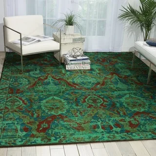 Nourison Timeless Turquoise Rug (8'6 x 11'6)