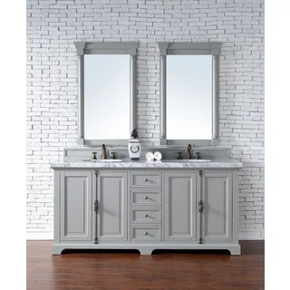 Providence Urban Grey 72-inch Double Vanity Cabinet