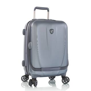 Heys Vantage 21-inch Slate Blue Smart Suitcase with Laptop Pocket