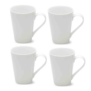 TAG Whiteware Tapered Coffee Mug (Set of 4)
