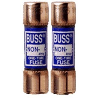 Bussman BP/NON-20 20 Amp 250 Volt Fast Acting Cartridge Fuses 2-count