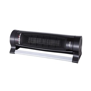 Hunter Vertical and Horizontal Oscillating Digital Black Ceramic Heater with Remote Control -
