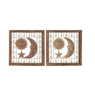 Attractive Wood Metal Wall Panel 2 Assorted