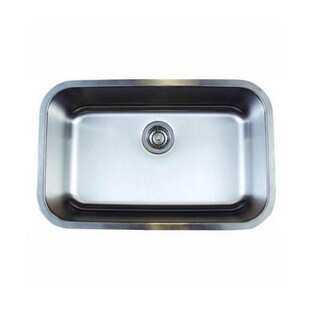 Blanco Stellar Stainless Steel 18-inch x 28-inch x 9-inch Undermount Kitchen Sink