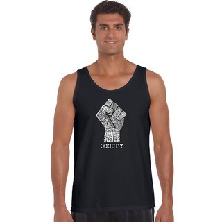 Occupy Wall Street Men's Fight The Power Tank Top