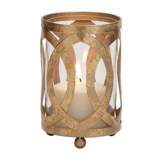 Fantastic Styled Metal Glass Candle Lantern