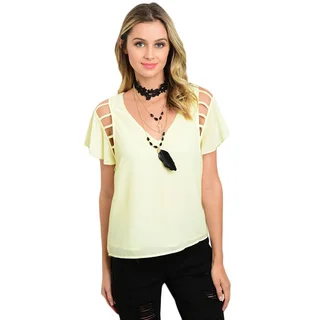 Shop the Trends Women's Polyester Machine-washable Top