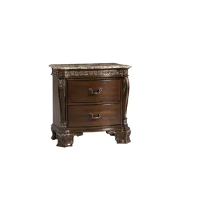 Picket House Furnishings Victoria Marble Top Nightstand