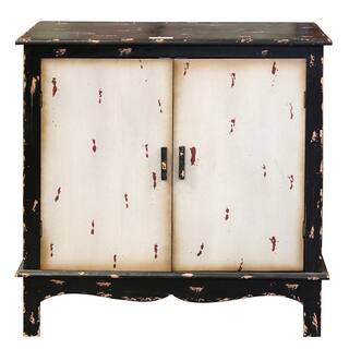 Entrada Vintage-style Multicolored Wooden Large Storage Cabinet