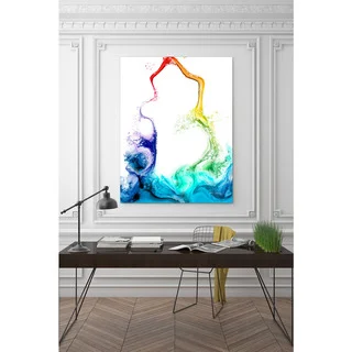 Mark Lawrence 'Fountain Of The Water Of Life. Revelation 21:6' Giclee Stretched Canvas Wall Art