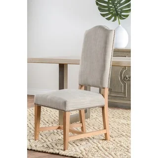Kosas Home Carlton Taupe Polyester/Linen-upholstered Side Chair