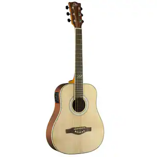 Eko Guitars 06217132 TRI Series Natural Mini Dreadnought Acoustic-Electric Guitar