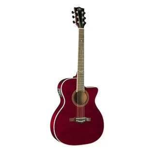 Eko Guitars 06217124 NXT Series Wine Red Auditorium Cutaway Acoustic-Electric Guitar