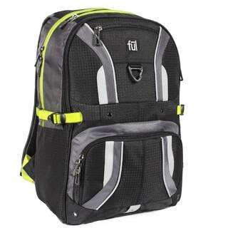 Ful Momentor Tx1 Black/Gray Nylon Adjustable-strap Backpack