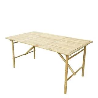 Zew Handcrafted Natural Rectangular Table