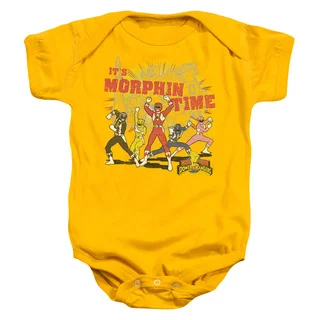 Power Rangers/Morphin Time Infant Snapsuit in Gold