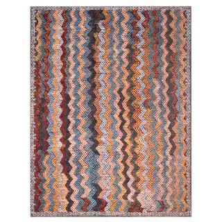 Home Dynamix Somerset Collection Multicolored (7'9 X 10'2) Machine Made Polypropylene Indoor/Outdoor Area Rug
