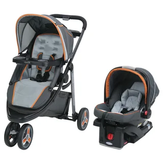 Graco Tangerine Plastic Modes Sport Click-connect Travel System
