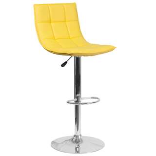 Quilted Vinyl Barstool
