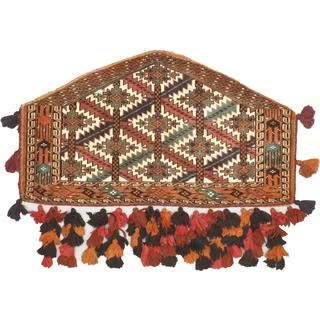 eCarpetGallery Shiravan Bokhara Multicolor Wool Hand-knotted Rug (2'1 x 3'8)