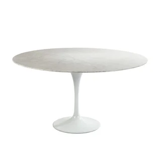 Hans Andersen Home White Marble Tulip Dining Table