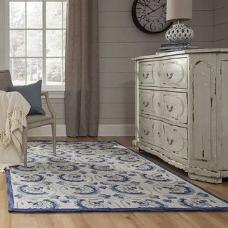 Hand-Hooked Copia Adelaide Polyester Rug (2'3 x 7'6)