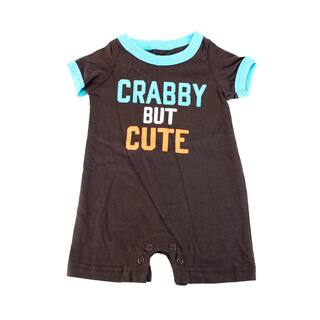 Carter's Boys' Brown Cotton Newborn Outfit