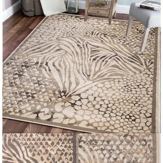 Admire Home Living Gallina Animal Print Area rug (7'10 X 10'6)
