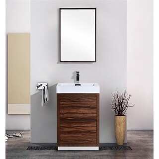 KubeBath Bliss 24-inch Single Sink Bathroom Vanity